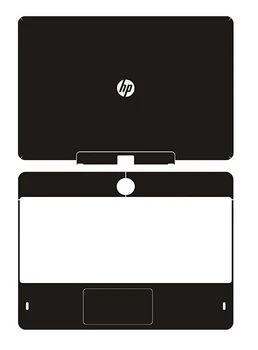 Notebook Uhlíkových Vlákien Kože Nálepky Kryt Pre HP Elitebook Točí 810 G1 G2 11.6