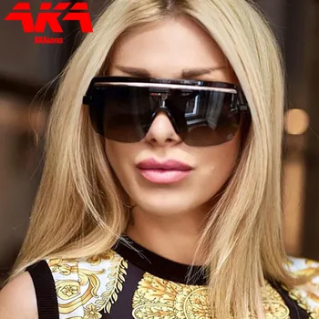 AKAgafas 2021 Retro slnečné Okuliare Ženy Značky Dizajnér Luxusné Retro Okuliare Veľký Rámik Jazdy Okuliare Oculos De Sol Gafas UV400