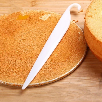 1 ks Cake Stripping Nôž Plastový Nôž na Odizolovanie Fondant Tortu Modelovanie Pero Pečenie Chleba Pan Cake Škrabka Čepeľ