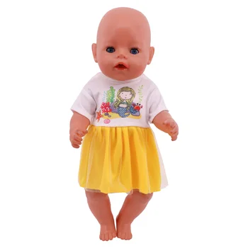 Bábika Oblečenie, Šaty, spodná Bielizeň Plienky Fit 43 cm New Born Baby Doll,18-palcové Dievča American Doll,Naša Generácia,ruský Hračky Pre Dievčatá
