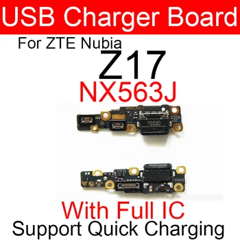 USB Konektor Nabíjačky Rada Pre ZTE Nubia Z5S Z9 Z11 Z17 Z17S Z18 Max mini miniS Chargring Usb Port Konektor Dock Výmena Modulov
