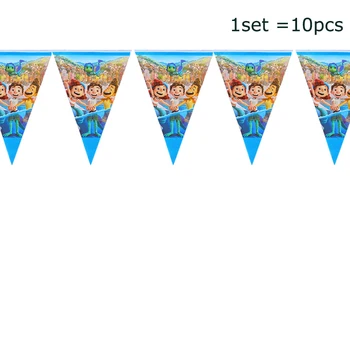 Disney Pixar Luca Narodeniny Dodávky Baby Sprcha Papier Doska Pohár Obrúsky Banner Balóny Jednorázový Riad Cake Decoration