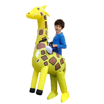 Žirafa Nafukovacie Kostým Deti, Dospelých Zvierat Oblečenie Detí, Narodeniny, Karneval, Party Halloween Kostýmy pre Ženy