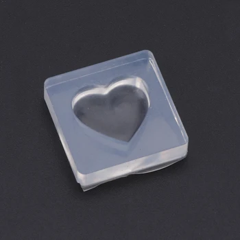 Šperky Silikónové Formy 3D Srdce Tvar Prívesok Epoxidové Živice Šperky DIY Plavidlá Nástroj