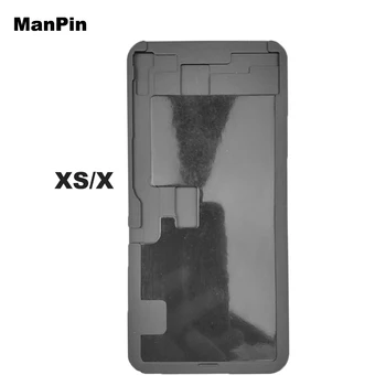 Č Ohýbať Flex Kábel Gumová Podložka Pre iPhone 12Pro Mini 11Pro MAX XS X XR OCA Laminácia Podržte Mat Telefón LCD Displej Glass Repair Tool