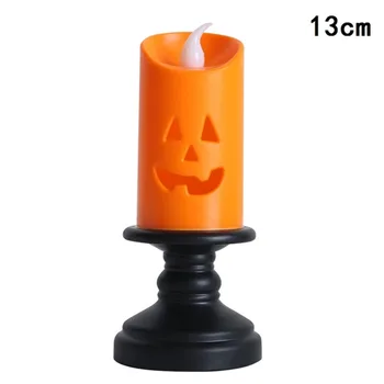 1Pc Nové Halloween sviečkach LED Farebné Sviečkový Stôl Dekorácie Tekvicové Párty Šťastný Halloween Party Dekor Pre Domáce