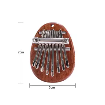 8 Mini Kalimba Palec Klavír Nádherné Prst Klavír Prívesok 8 Dar Prenosného Prístroja Rada Marimba Hudobné Hudobné V5n5