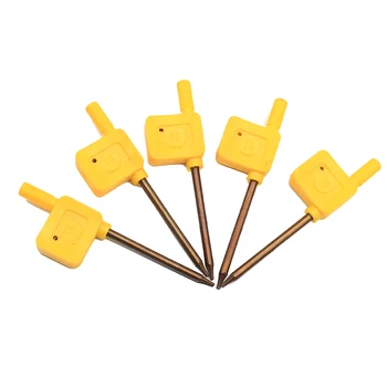 Torx skrutky kľúča T6 Žltá vlajka kľúča štandardné Torx CNC držiaka nástroja Sústruh príslušenstvo nástroj, Nástroje, Držiak na Príslušenstvo