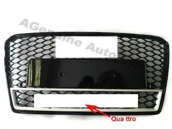 RS7 Štyroch kolies prednej Grily Predné Med Oka Mriežky pre Auto styling honeycomb oka Grily na A7 RS7 2011-