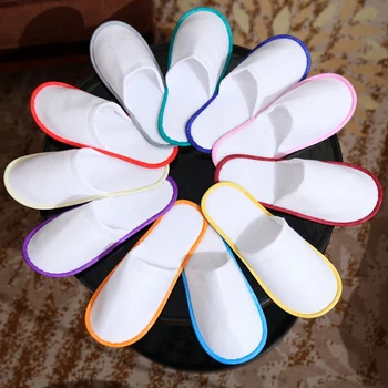 Jednorazové Papuče Ultra-tenké Non-slip Papuče Jednorazové Papuče Prenosné Fit Veľkosti Pre Mužov, Ženy, Pre Hotel Spa Hosť Používané