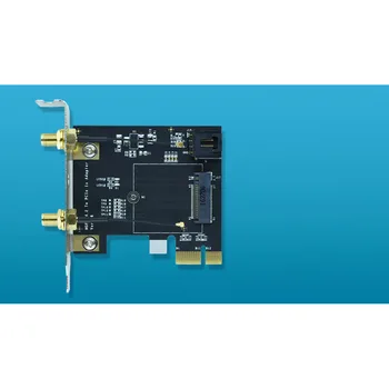 TL-NAPEB NGFF M. 2 Tlačidlo Na 1x PCIe karty WiFi Adaptér M2 PCI-E Pre 7260NGW 7265NGW 8260NGW 8265NGW 3160NGW 3165NGW 3168NGW