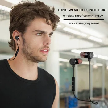 Duszake Šport Bluetooth Slúchadlá Bezdrôtové Slúchadlá Bluetooth So Systémom Headset S Mikrofónom, Stereo Dynamické Slúchadlá, Mikrofón