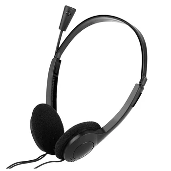3,5 Mm Káblové Stereo Slúchadlá S Mikrofónom Slúchadlá Slúchadlá Počítač, Notebook Univerzálne Káblové Služby Zákazníkom Headsety