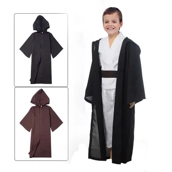 Unisex Halloween Jedi/Sith Rytier Plášť Cosplay Dospelých Detský Župan S Kapucňou Plášť Cape Halloween Cosplay Kostým Kapskom