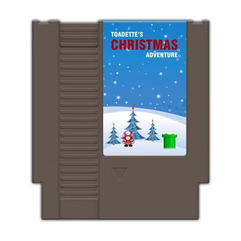 Toadette to Vianočné Dobrodružstvo Hra Karty Pre 72 Pin 8 Bit Hra, Hráč