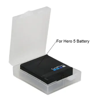 2 ks Go Pro Batéria Ochranné Úložný Box puzdro pre GoPro Hero 8 7 654 Relácie Xiao Yi MiJia 4k Eken H9 Kamery Príslušenstvo Taška
