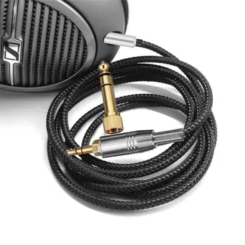 6.35 mm OFC Nahradenie Stereo Audio Kábel Rozšírenie Hudby Kábel Drôt pre Pioneer DJ HDJ-X5 HDJ-X7 HDJ-X5 BT HDJ-X5BT Slúchadlá