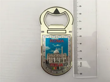 Taliansko Rím turistický suvenír, ručne vyrábané darčeky, domáce dekorácie 3D tvorivé magnetické chladnička stick otvárač
