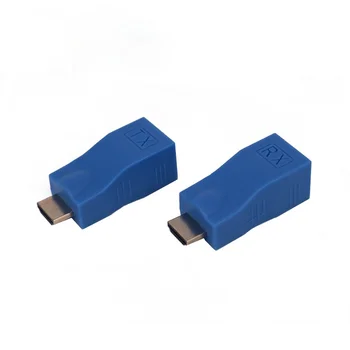 1pair 1080P Až 30 m kompatibilný s HDMI Extender kompatibilný s HDMI Na RJ45 Rozšírenie LAN Siete CAT5e / 6 UTP sieť LAN Ethernet Kábel