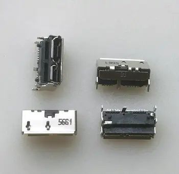 Pre micro USB 3.0 konektor samica hlavu Pre samsung, Pre toshiba, mobilný pevný disk rozhranie konektor H5.2 mm