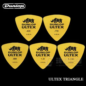 Dunlop Ultex Triangle Gitara Vybrať Plectrum Mediátora o 0,6 mm-1.14 mm