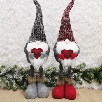 Gnome Figúrky Dovolenku Dekorácie, Darčeky Anonymný Vysoko Kvalitné Vianočné Bábika 2021 Nové Roztomilé Vianoce Roku Ručne Vyrábané Vianočné