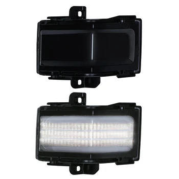 2ks LED Balenie Svetlo S Dynamickým Amber Zrkadlo Zase Signálneho Svetla Tečúcej Vody Blinker Svetlo Na Ford F250/F350/F45 Super Duty