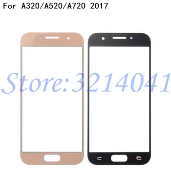 Predný Panel Pre Samsung Galaxy A3 A5 A7 2017 A320 A520 A720 Dotykový Displej Snímač LCD Displej Digitalizátorom. Sklo TP Náhradný Kryt