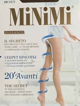 Dámske pančuchové nohavice Minimi elegante, model Avanti 20 den