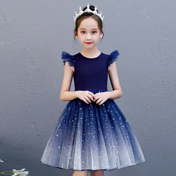 Dievčenské šaty letné nový detí kórejský víla sukne stredná škola detské čisté červené rovnakej cudzej štýl princezná sukne