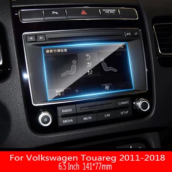 Pre Volkswagen Touareg 2011-2018 Auta GPS navigácie film na LCD obrazovke Tvrdené sklo ochranný film Anti-scratch Film 6.5 8 palec