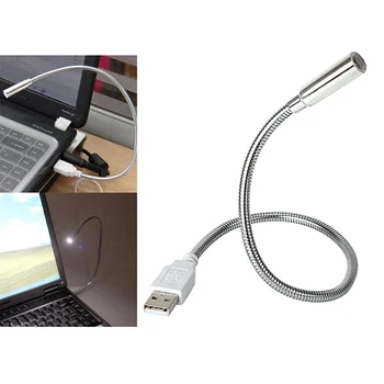 Nastaviteľné USB Flexibilné LED Svetlo Lampy osvetlenia Klávesnice pre Notebook Notebook PC Desktop Počítač, Knihy, Lampa na Čítanie Hadice USB svetlo