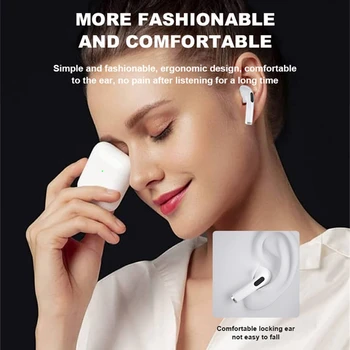 Mini Pro 4 TWS Bluetooth Slúchadlá Hi-Fi Bezdrôtové Slúchadlá In-Ear Stereo Slúchadlá handsfree Headset Pre väčšinu mobilných Telefónov