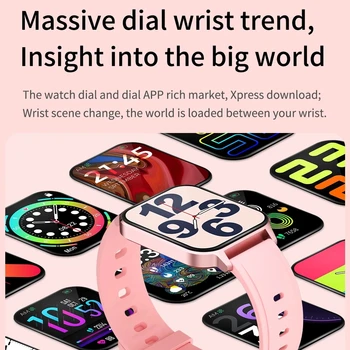 Nové Smartwatch pre iPhone 12 Xiao Redmi Telefón Vodotesný IP68 Mužov Šport Fitness Tracker Ženy Inteligentné Hodinky Hodiny lietať 5
