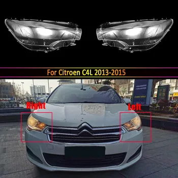 Svetlometu Objektív Pre Citroen C4L 2013 Svetlomet Náhradný Kryt Prednej Auto Light Auto Shell