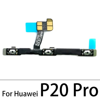 Nové Pre Huawei P9 P10 Plus P20 P30 P40 Lite E Pro P40 Lite 5G Spínač Na Vypnutie ovládania Hlasitosti Tlačidlo Flex Kábel, Náhradný Diel