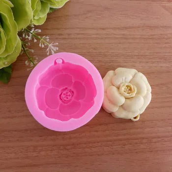 Nové Silikónové 3D Ruže Kvet Fondant Formy Cake Zdobenie Mydlo Čokoláda Plavidlá Formy E805