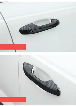 Pre Kia Sportage 4 QL KX5 2016 2017 2018 2019 2020 Uhlíkové Vlákna Chrome Dvere Auta Rukoväť Kryt Výbava Nálepky Styling Príslušenstvo