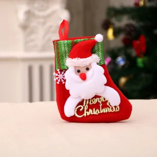 Santa Ponožky Elk Ponožky Darček Ponožky Vianočné Roztomilý Package Deti Krb Strom Vianočné Dekorácie