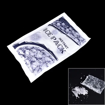 1Pack/90g Jednorazové Pvc Taška Ice Pack Okamžité Chladenie Rýchlosť Studenej Ľadovej Taška Sunstroke