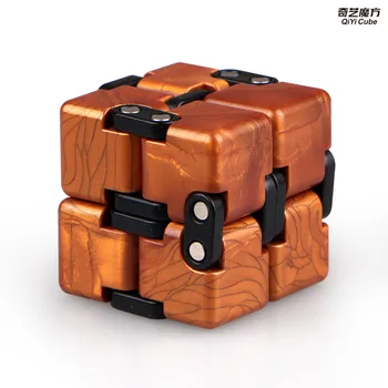 Kreatívne Dekompresný Neobmedzený Magic Cube Fidget Hračky Puzzle Zábava Infinity Kocka Relaxačná Deti Prsta Neobmedzený Magic