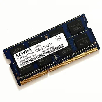 ELPIDA DDR3 Ram 8gb 1600MHz Notebook Pamäte DDR3 8GB 2Rx8 PC3L-12800S-11 SODIMM 204pin 1.35 V