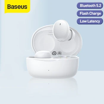 Baseus Bowie E2 TWS Bluetooth Slúchadlá Bezdrôtová 5.2 Slúchadlá Športové Slúchadlá Flash Poplatok Slúchadlo pre iPhone Xiao