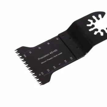 ANENG 1 pc 45mm Rýchle Uvoľnenie HCS Black Oscilačný Multitool Japonský Zuby pílového Kotúča
