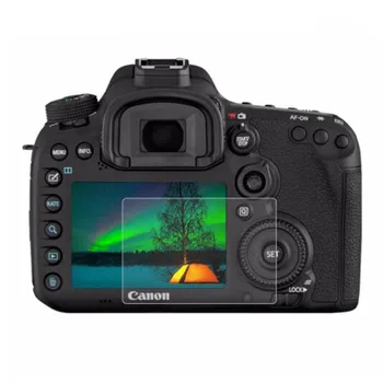Tvrdené Sklo Chránič pre Canon EOS 7D Mark II Mark2 MK2 Markie 7D2 7DII Fotoaparát, na LCD Obrazovke Ochranný fóliový Kryt, na Ochranu