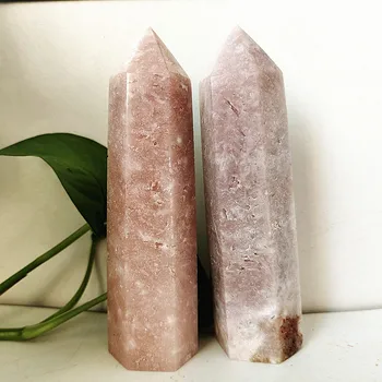 Prírodné Ružové Ametyst Crystal Veže Prútik Bod Minerálne Izba Dekorácie, Kamene Energie Duchovné Meditáciu a Liečivé Kryštály