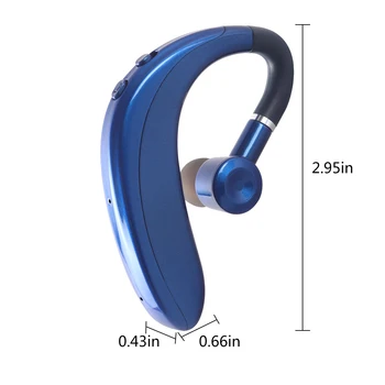 Bluetooth Ucho Nabíjateľná Ergonomické Slúchadlá Neviditeľné Bezdrôtové Slúchadlá pre Šport Office Huawei Xiao Meizu