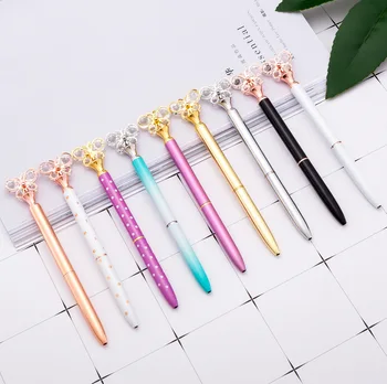 20pcs/veľa Veľkoobchod kovové pero darček guľôčkové pero reklama propagácia pero vlastné diamond pero