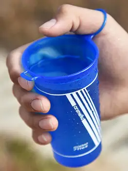 200 ML Outdoorové Športy Vodné Pohár Skladacia Mäkké Pohár BPA Free Vody Taška Prenosná Pitnej Hrnčeky Šport Vodné Skladací Pohár Vody Fľaše