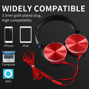 PHOMAX Zníženie Hluku Herné Slúchadlá Vysokou Vernosťou Priestorový Zvuk S Mikrofón s 3,5 mm Káblové Slúchadlá Pre iPad Tabliet Huawei Xiao